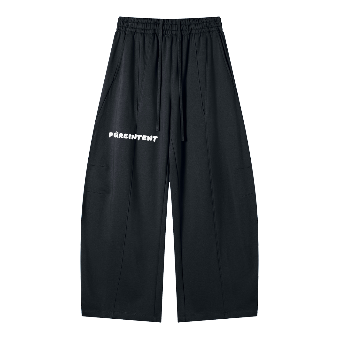 Heavyweight Wide Leg Panel Sweatpants