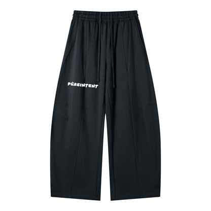 Heavyweight Wide Leg Panel Sweatpants