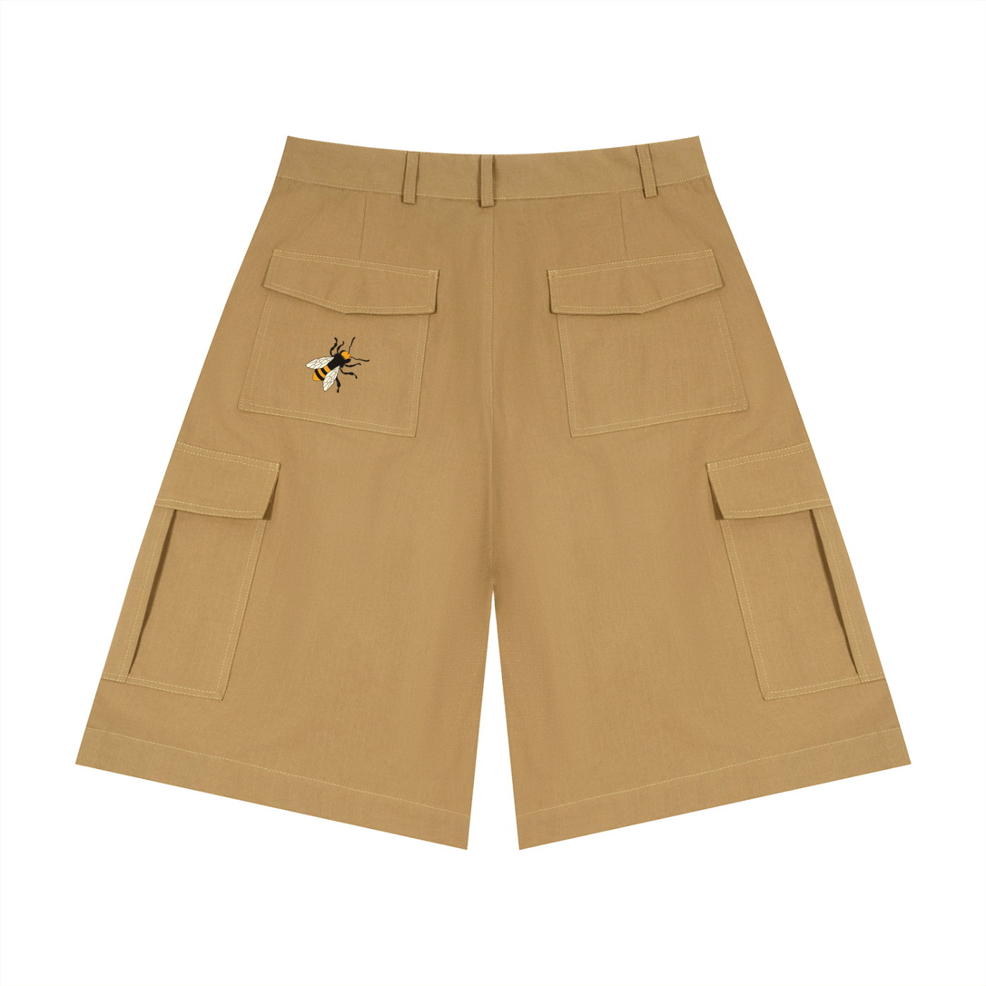 Unisex Woven Cargo Shorts
