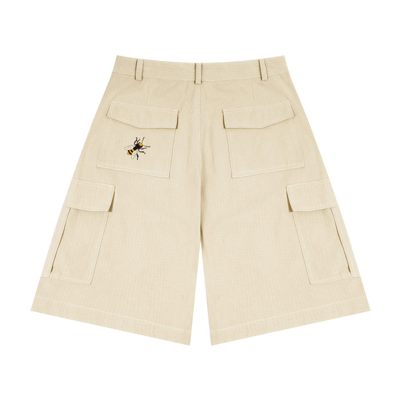 Unisex Woven Cargo Shorts