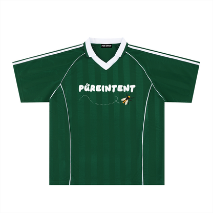 Shadow Stripe Collared Soccer Jersey